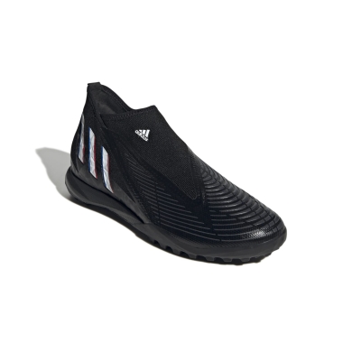 adidas Football Shoes Predator Edge.3 LL TF (without laces) TF for hard and clay courts black Men